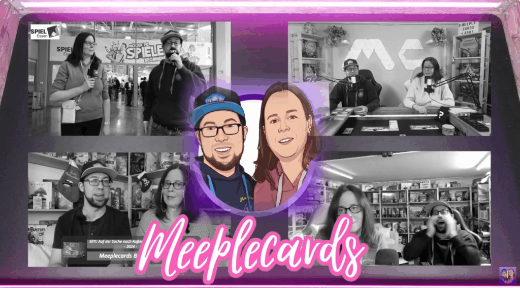 Youtube Seite von Meeplecards